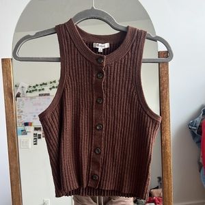 Madewell M Brown top